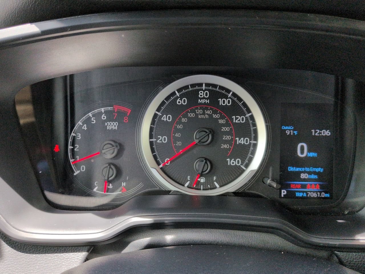 Used 2021 Blizzard Pearl Toyota SE image 27