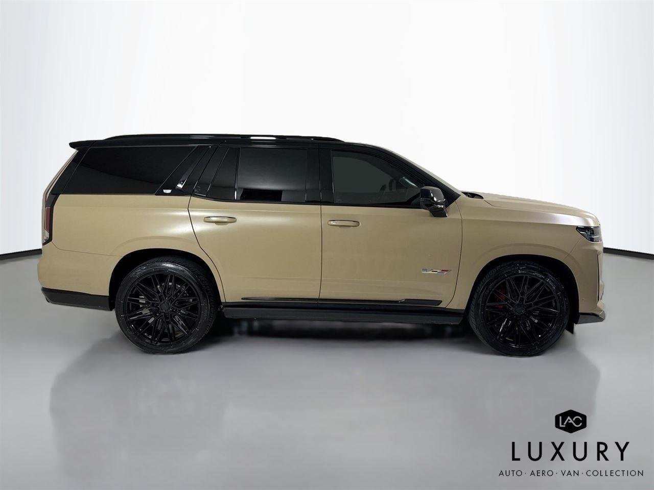 Used 2023 Black Raven Cadillac AWD V-Series | Vossen Wheels | Two Tone Wrap image 5