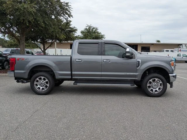 Used 2022 Gray Metallic Ford Lariat image 3