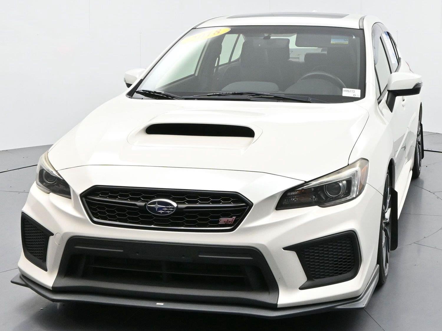 Used 2018 Crystal White Pearl Subaru STI Limited image 2