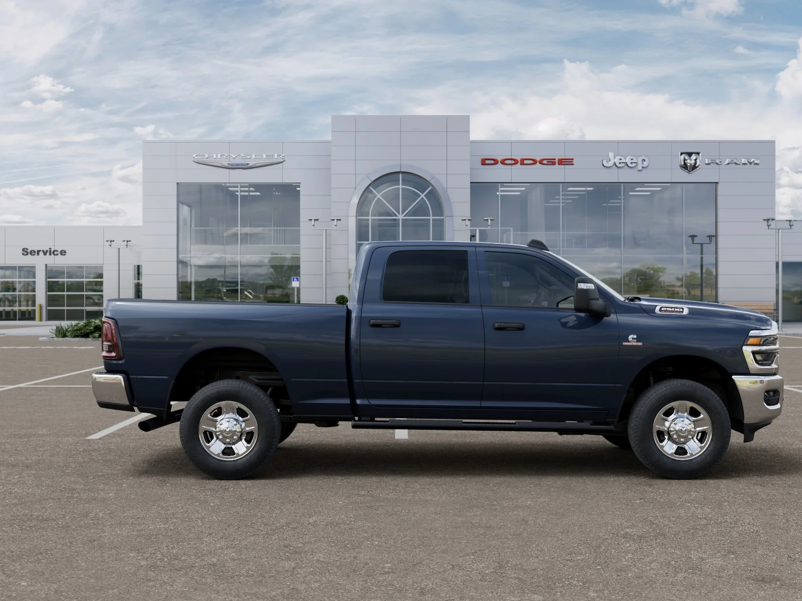 New 2026 Forged Blue Metallic Exterior Paint RAM Tradesman image 30