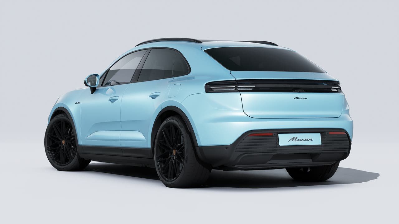 New 2026 Frozen Blue Metallic Porsche  image 3