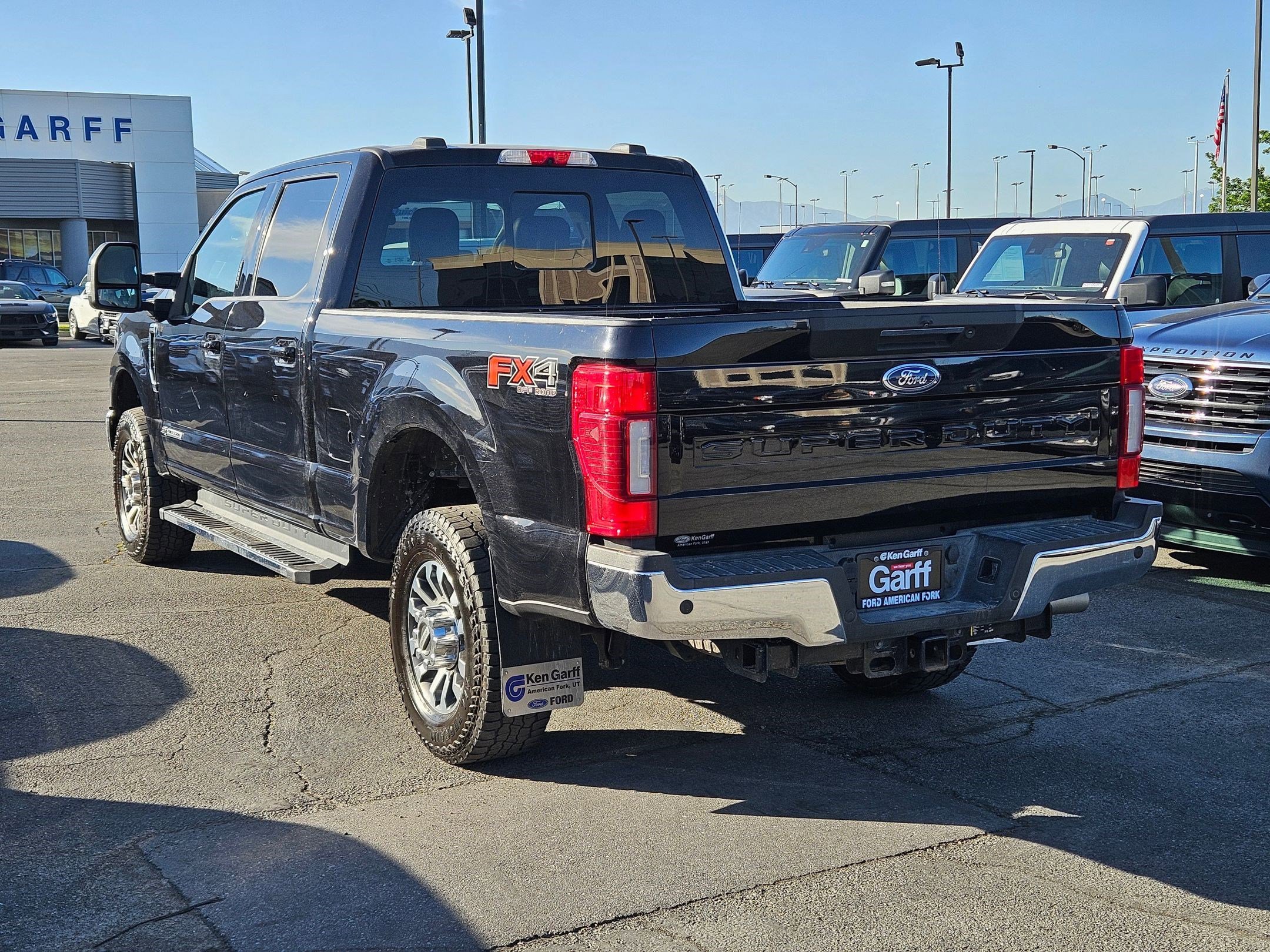 Used 2021 Black Metallic Ford LARIAT image 5