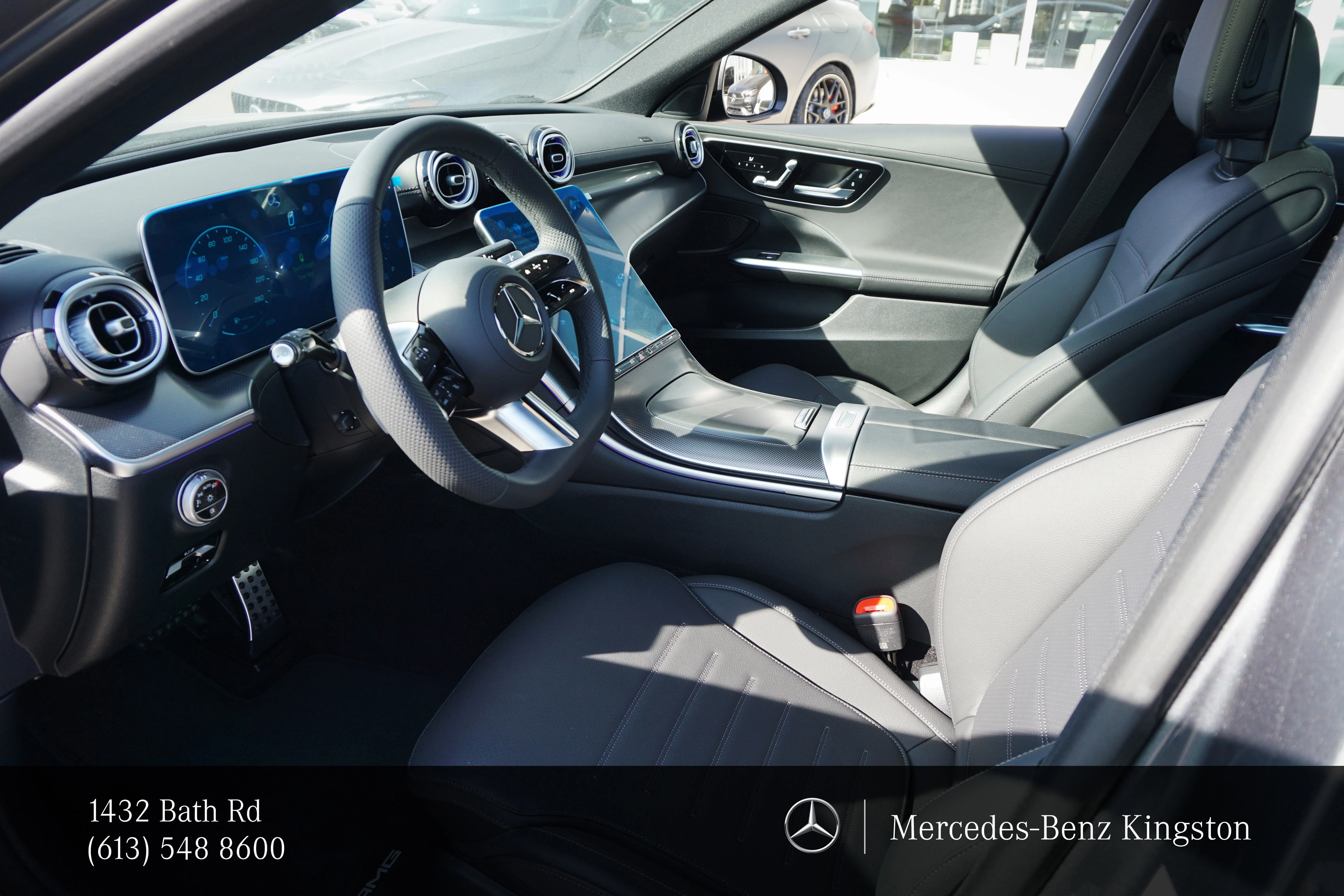 Certified Used 2025 Grey Mercedes-Benz C 300 4MATIC Sedan image 4