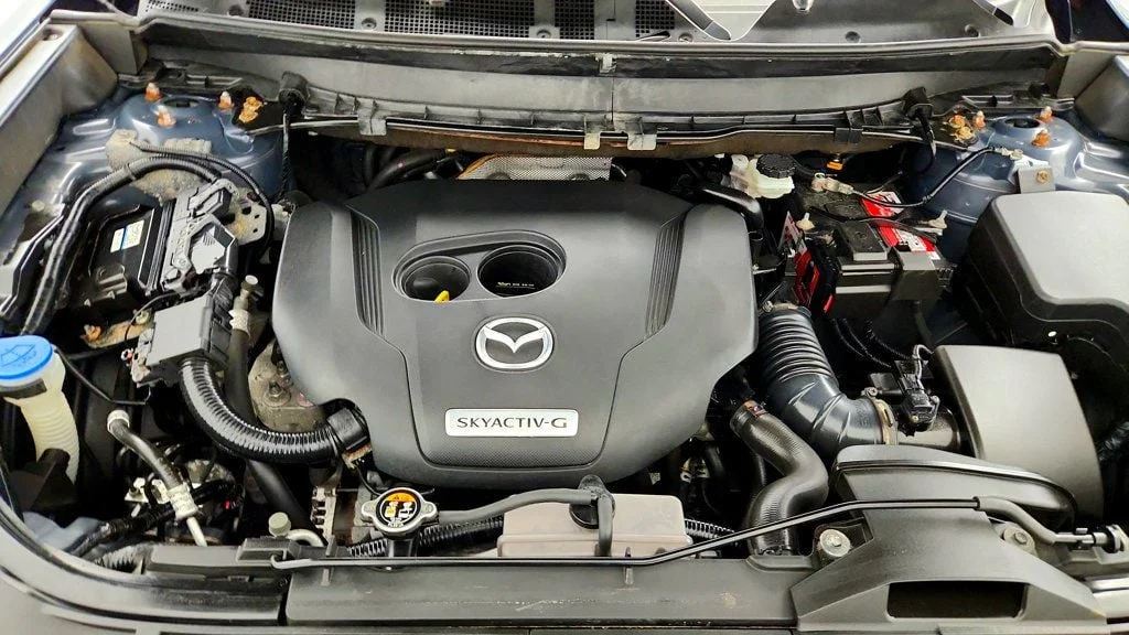 Used 2021 Sonic Silver Metallic Mazda Carbon Edition AWD image 29