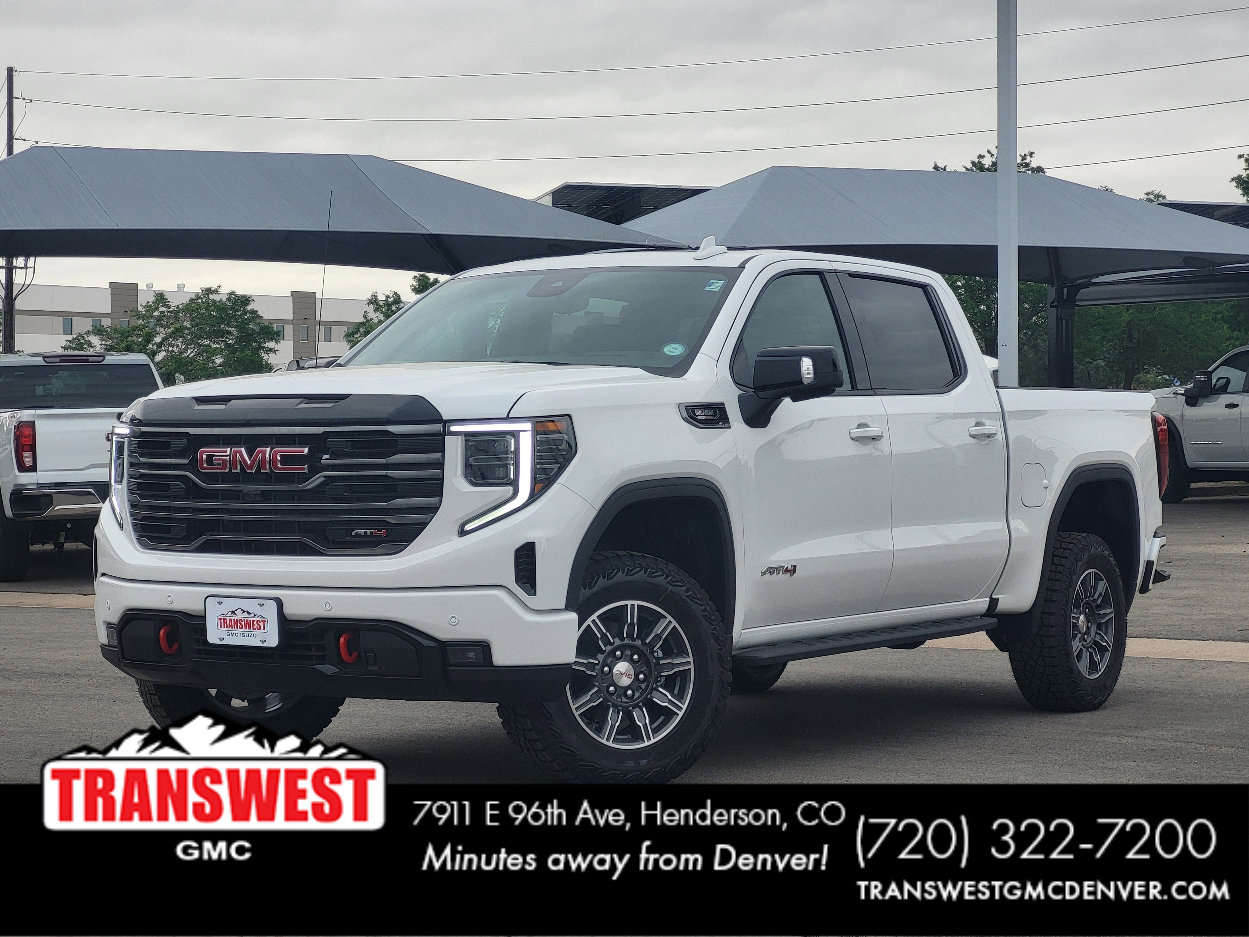 New 2026 Summit White GMC AT4 image 1