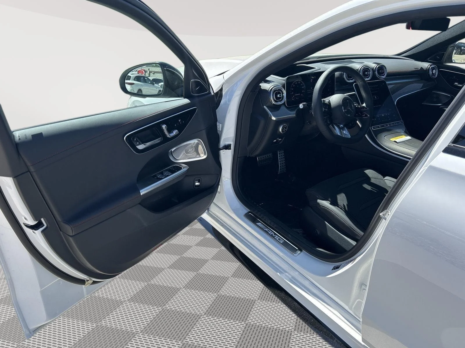 New 2026 Polar White Mercedes-Benz AMG® C 43 4MATIC® Sedan image 11