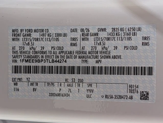 New 2026 Oxford White Ford Badlands® image 52