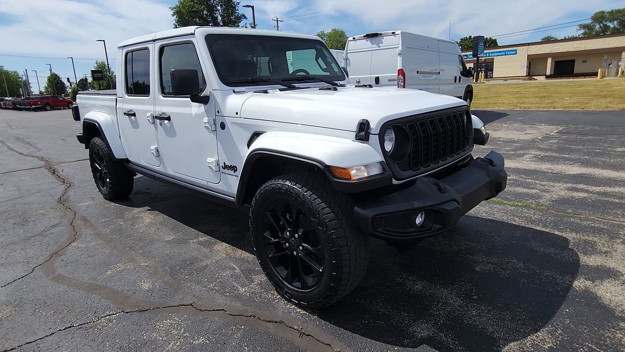 Used 2024 Bright White Clearcoat Jeep Nighthawk image 2