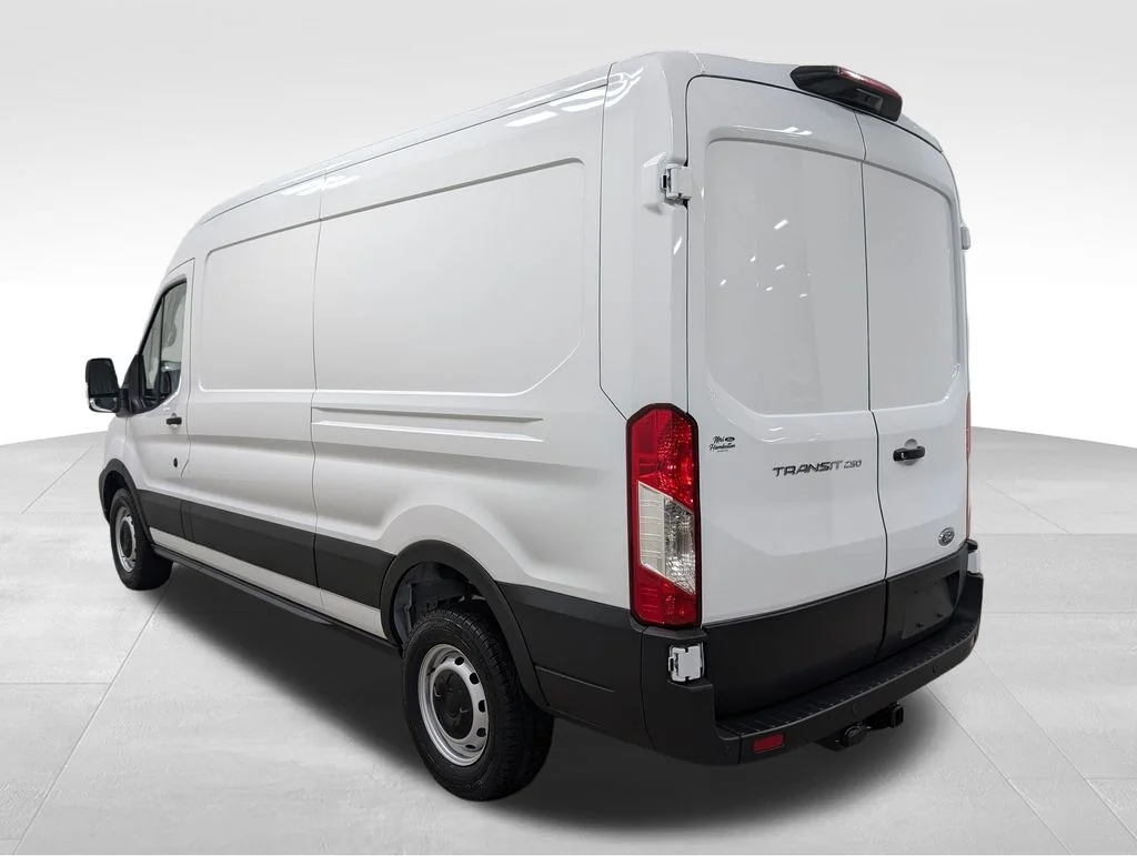 New 2025 Oxford White Ford Cargo Van image 9