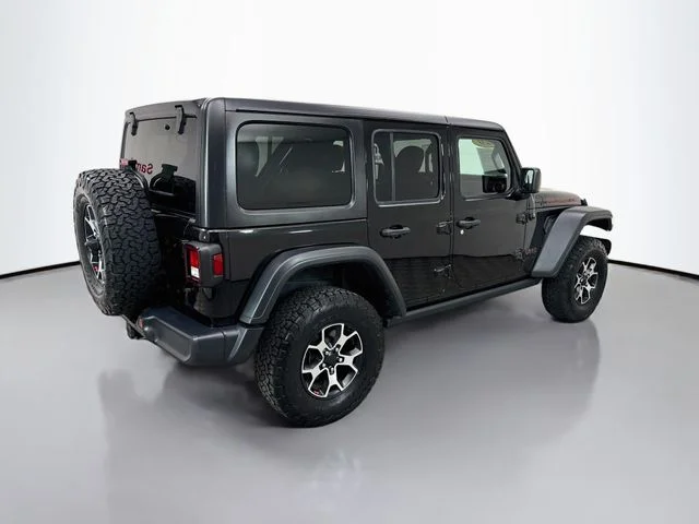 Used 2020 Black Clearcoat Jeep Unlimited Rubicon image 7