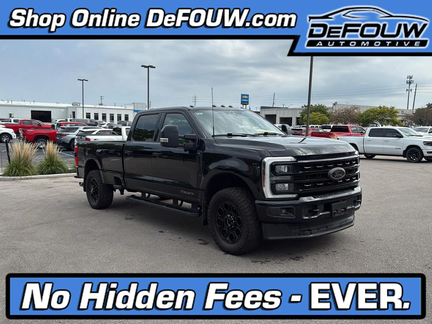 Used 2024 Agate Black Metallic Ford Lariat image 1
