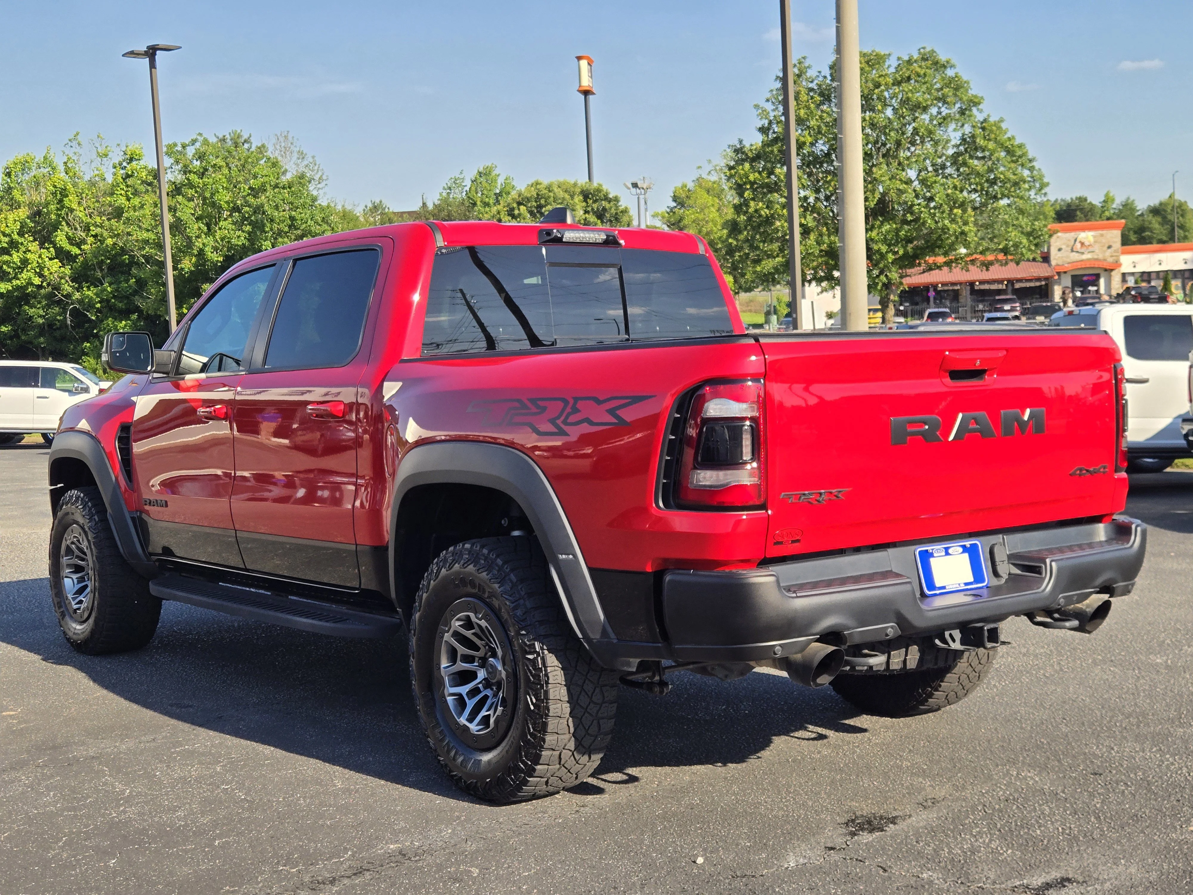 Used 2022 Flame Red Clearcoat Ram TRX image 8