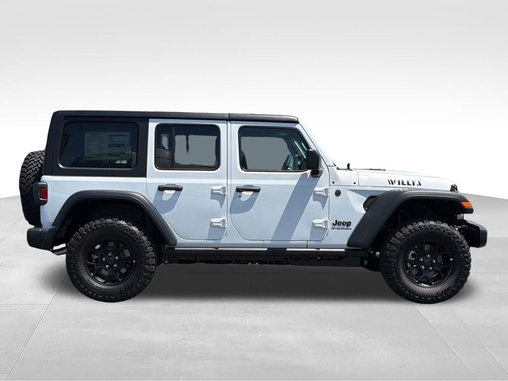 New 2026 Bright White Clear-Coat Exterior Paint Jeep Willys image 6