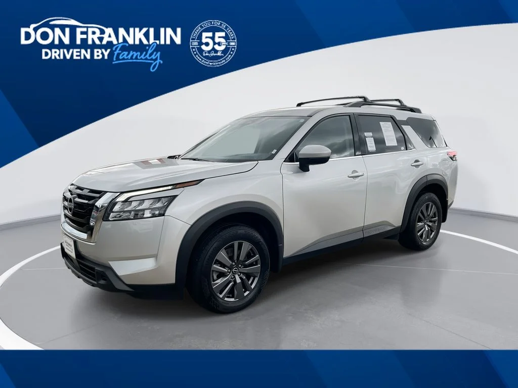 Used 2024 Silver Nissan SV image 1