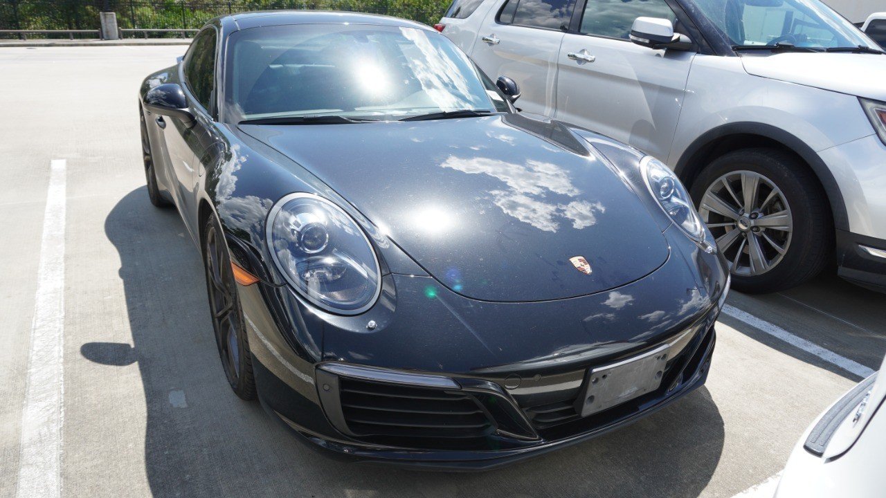 Used 2017 Black Porsche Carrera 4 image 2