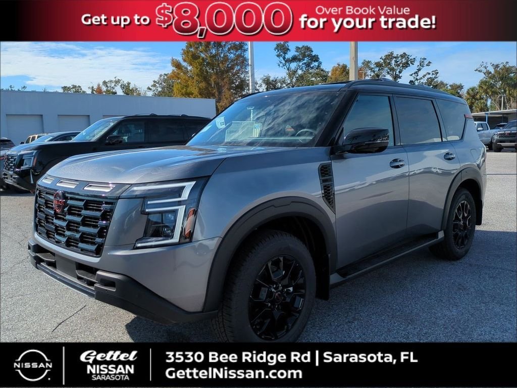 New 2026 Gun Metallic / Super Black Two-tone Nissan PRO-4X® image 2