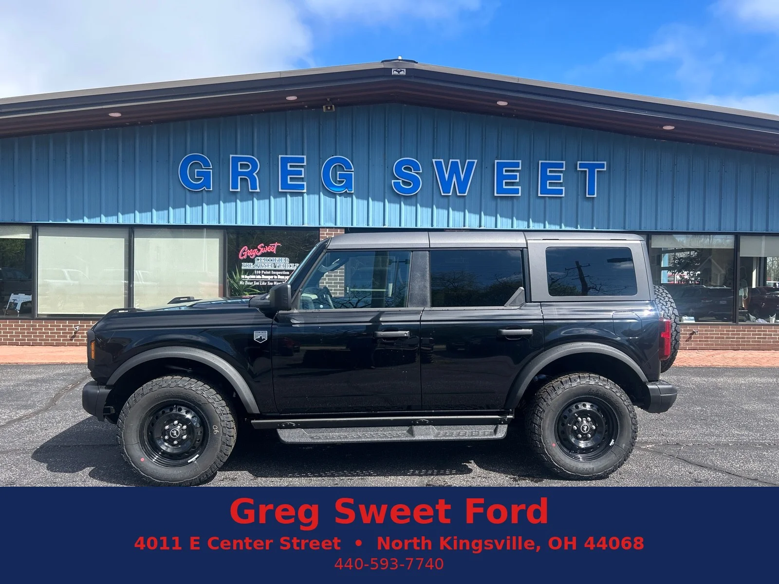 New 2026 Shadow Black Ford Big Bend image 1