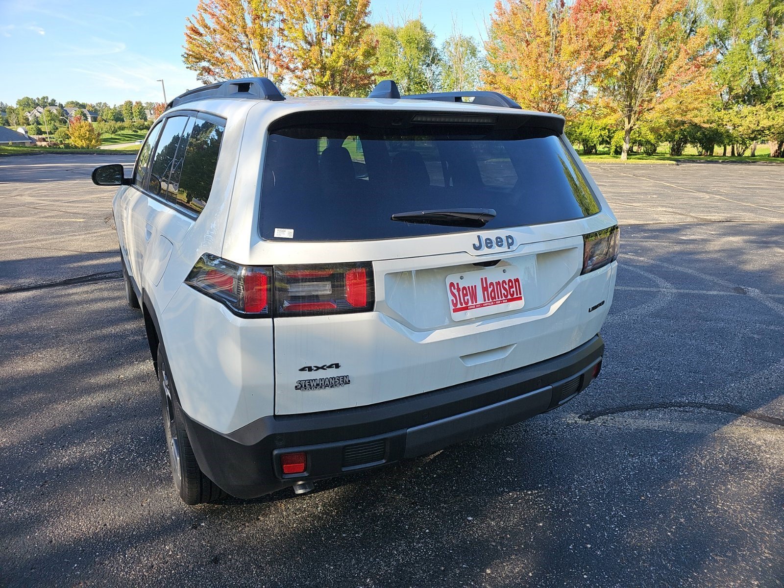 New 2026 Bright White Clearcoat Jeep Limited image 3