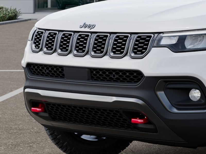 New 2026 Bright White Clear-Coat Exterior Paint Jeep Trailhawk image 38