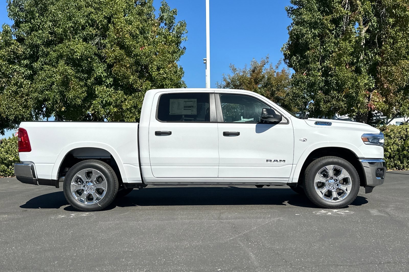 New 2026 Bright White Clearcoat Ram Big Horn image 3