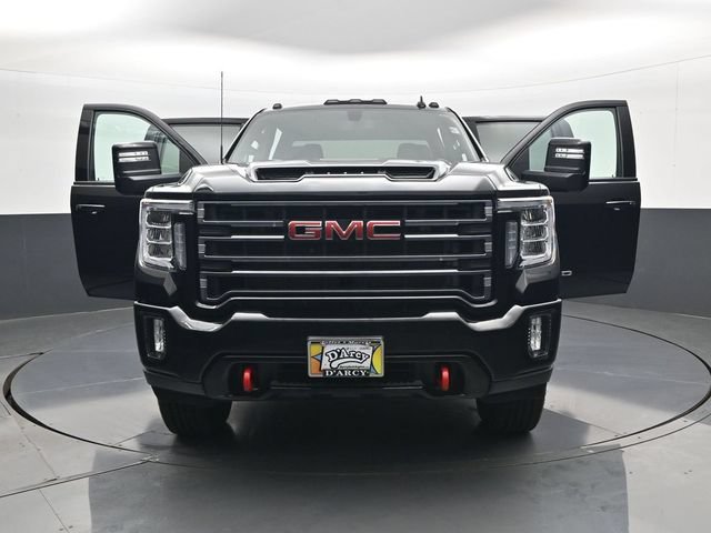 Used 2022 EBONY TWILIGHT METALLIC GMC AT4 image 23
