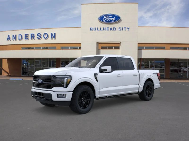 New 2026 Star White Metallic Tri-Coat Ford Platinum image 1