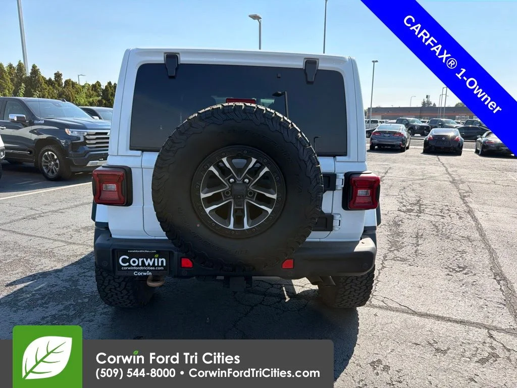 Used 2024 Bright White Clearcoat Jeep Rubicon 392 image 17