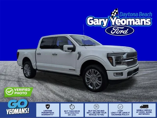New 2026 Star White Metallic Tri-Coat Ford Platinum® image 1