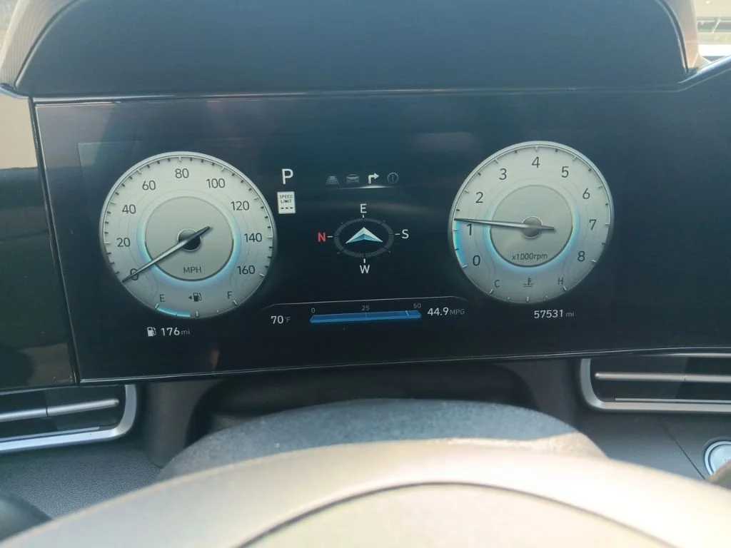 Used 2024 Intense Blue Hyundai SEL image 18