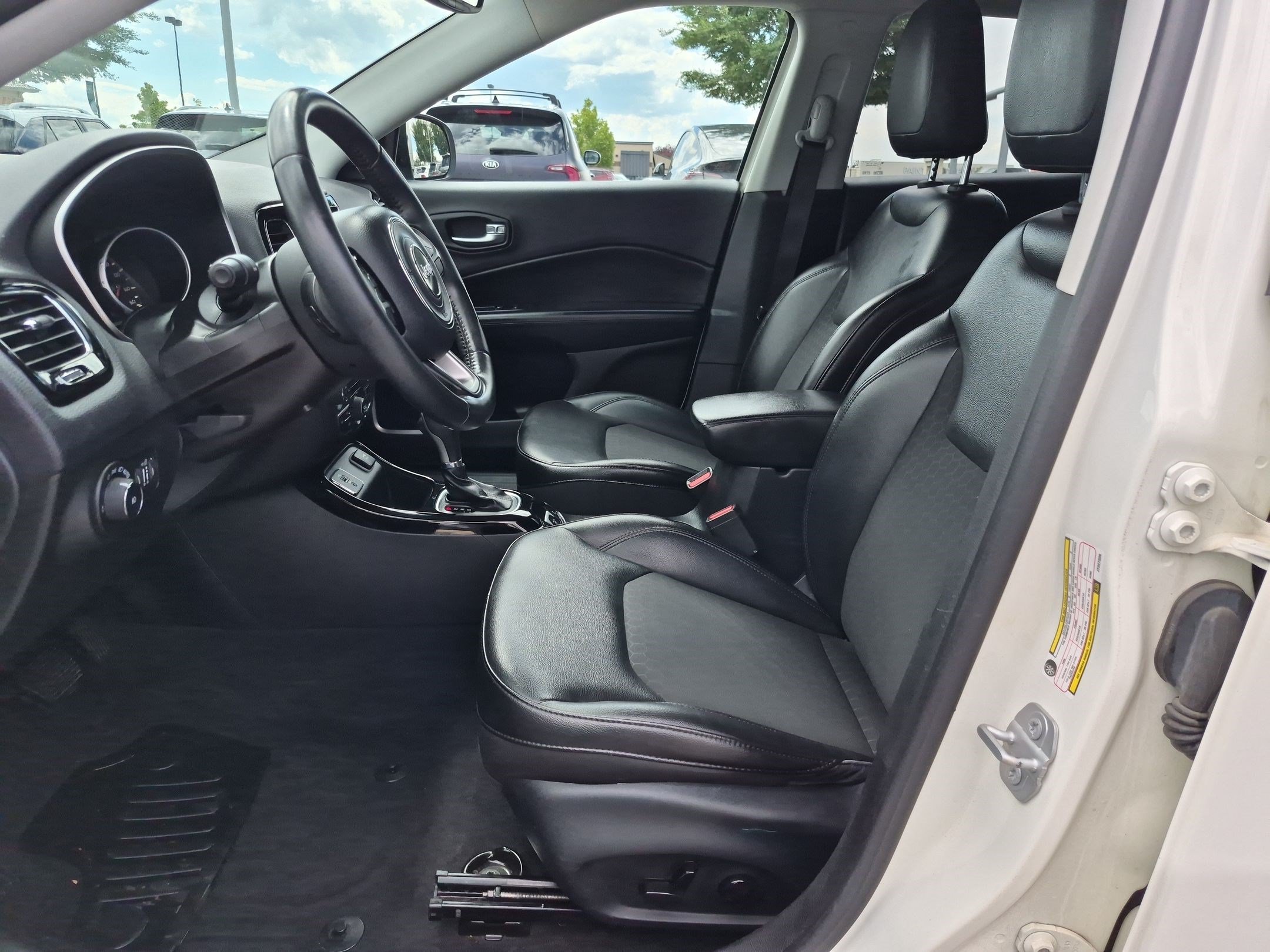 Used 2018 White Clearcoat Jeep Altitude image 14