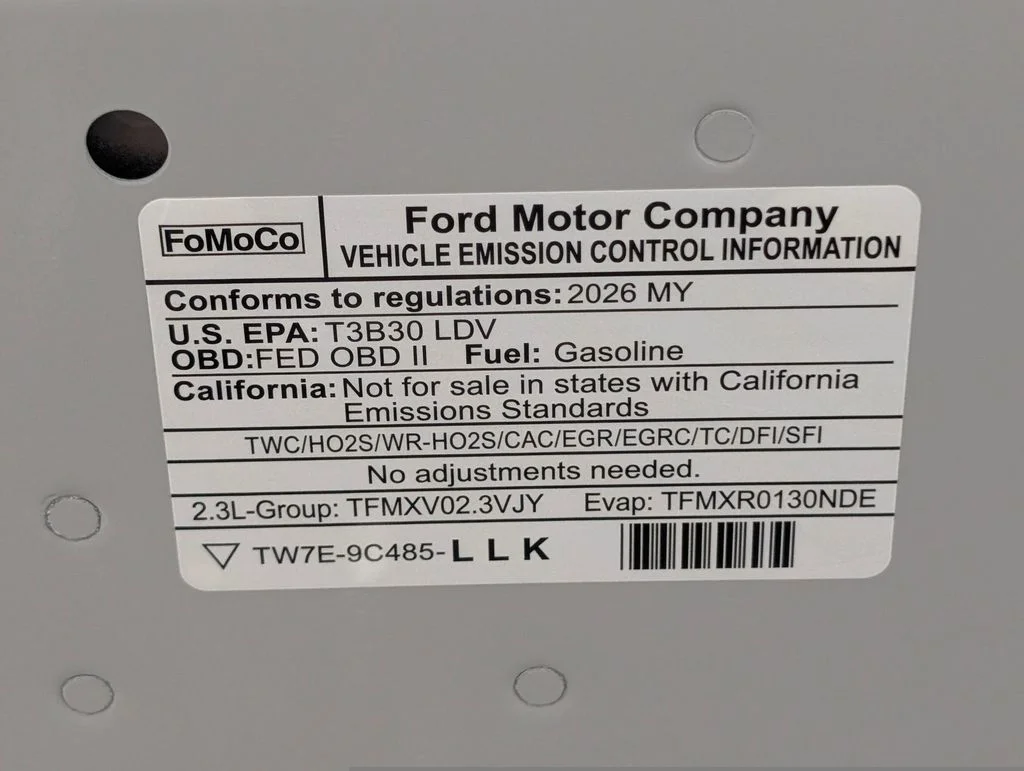 New 2026 Avalanche Gray Ford EcoBoost® Fastback image 17