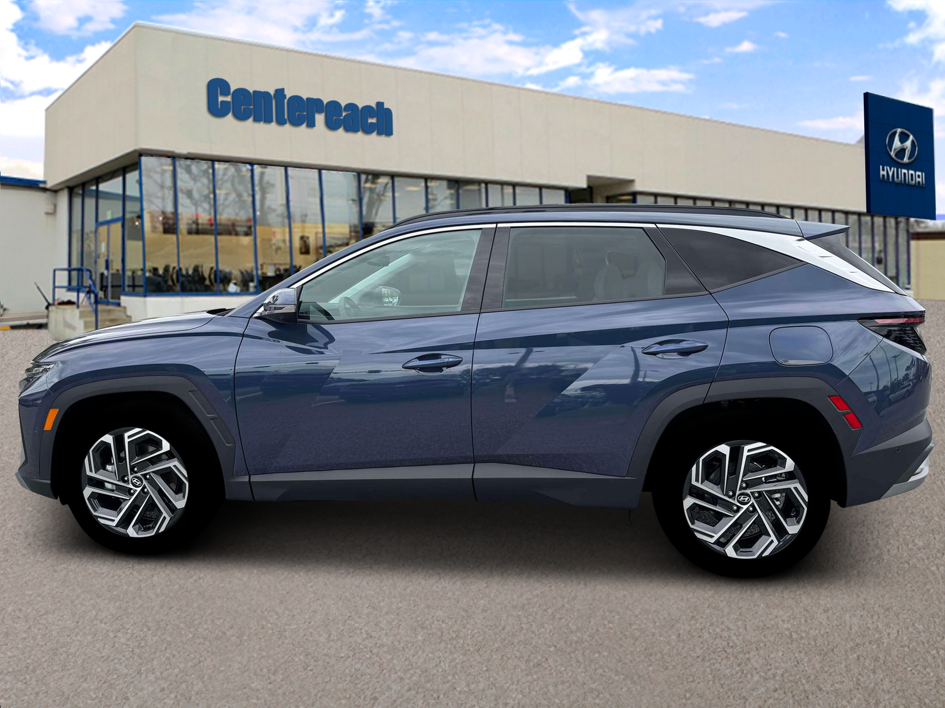 New 2026 Atlantis Blue Hyundai Limited AWD image 3