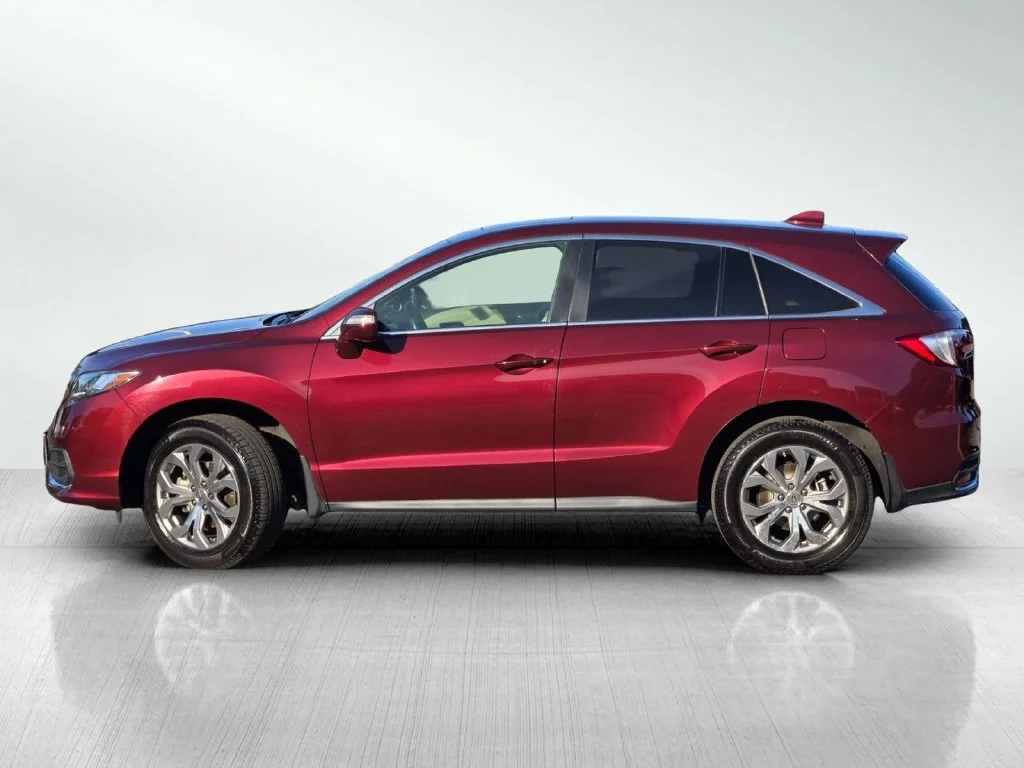 Used 2017 Basque Red Pearl II Acura Technology Package image 7