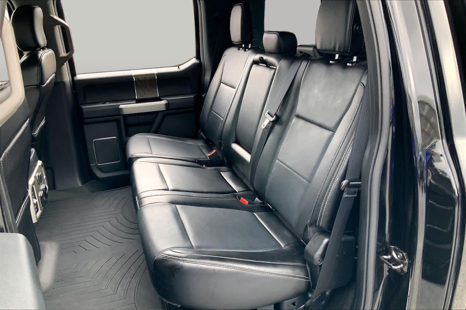 Used 2018 Shadow Black Ford LARIAT image 19