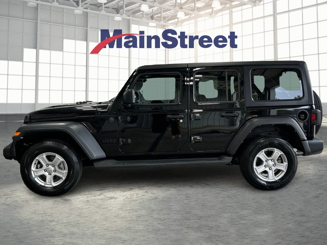 Used 2023 Jeep Wrangler 4-Door Sport S with VIN 1C4HJXDN7PW562757 for sale in Kansas City