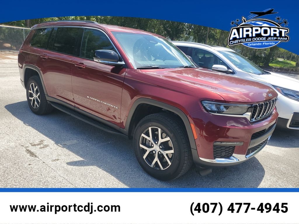 Used 2023 Red Jeep Limited image 1