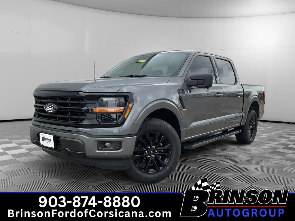 New 2026 Carbonized Gray Metallic Ford XLT image 1