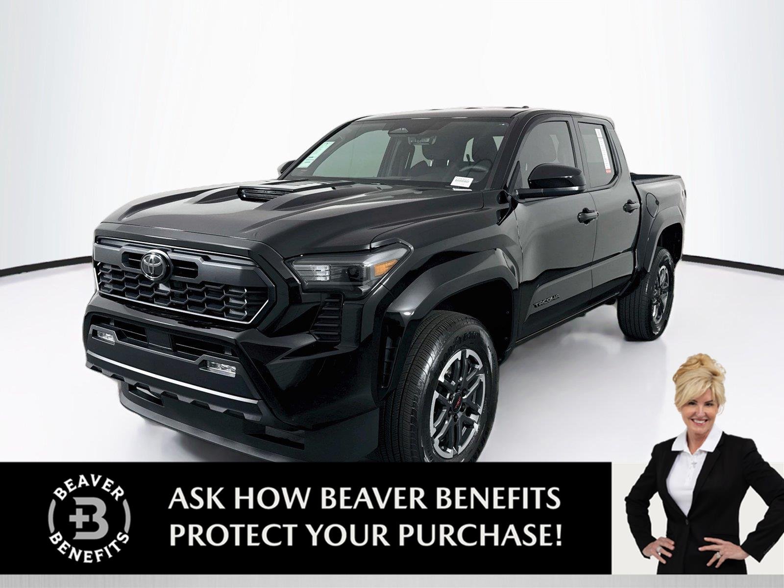 Certified Used 2026 Black Toyota TRD Sport image 1