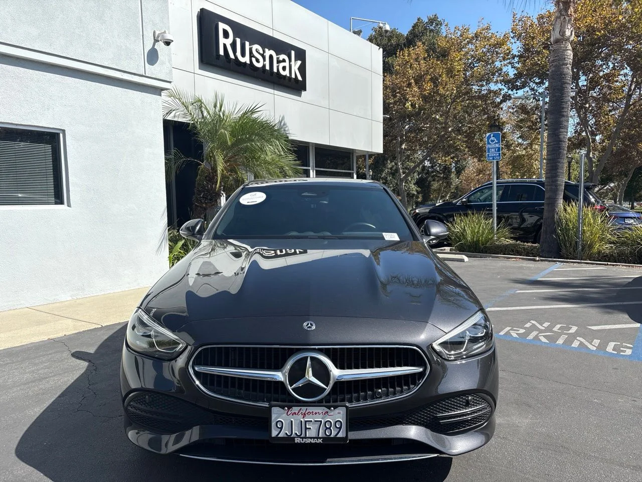 Certified Used 2023 Gray Mercedes-Benz C 300 Sedan Premium Line image 2