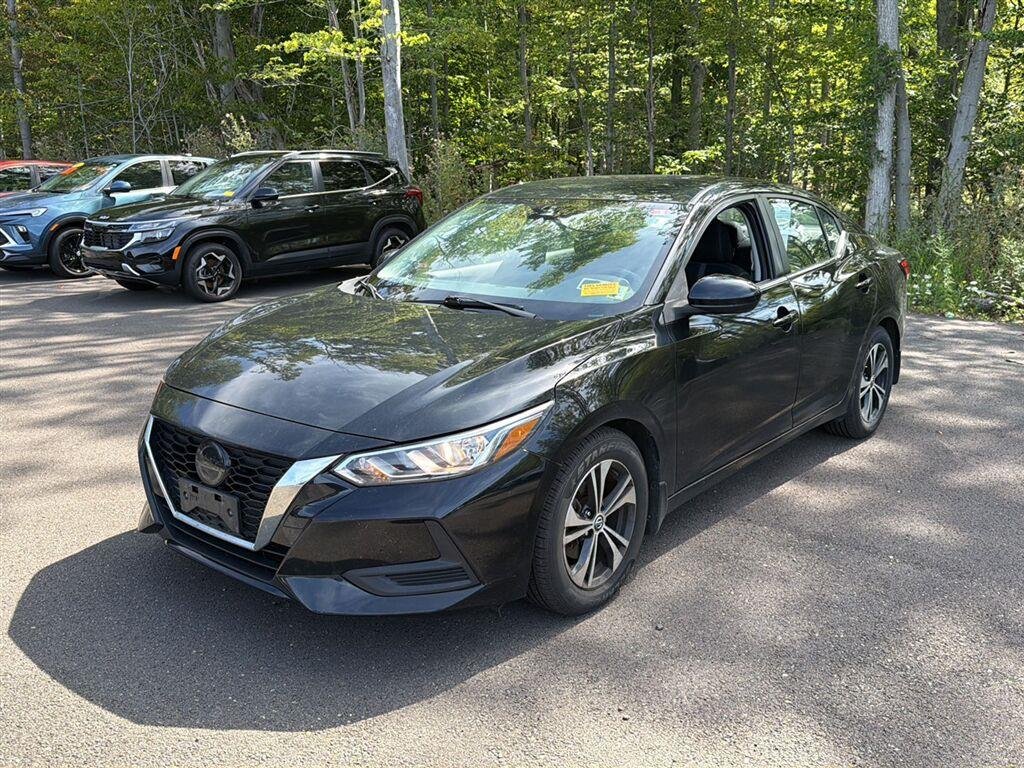 Used 2022 Super Black Nissan SV image 12