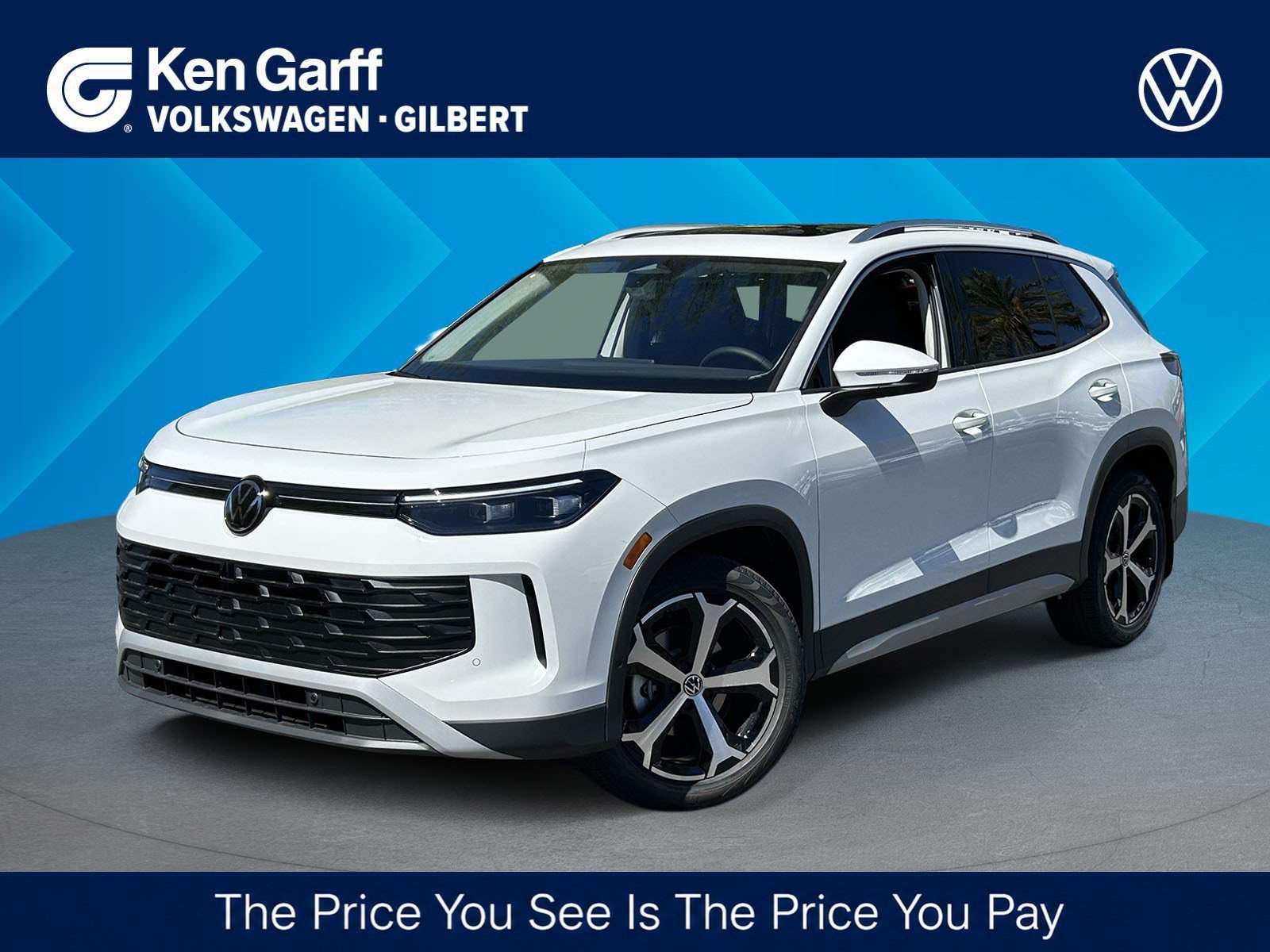 New 2026 Pure White Volkswagen SE image 1