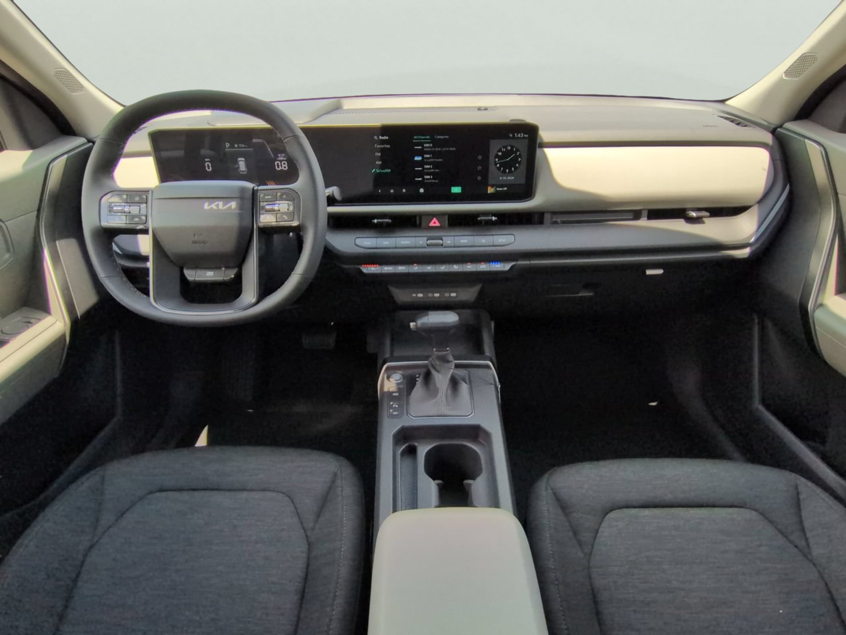 New 2027 Ivory Silver Kia LX image 12