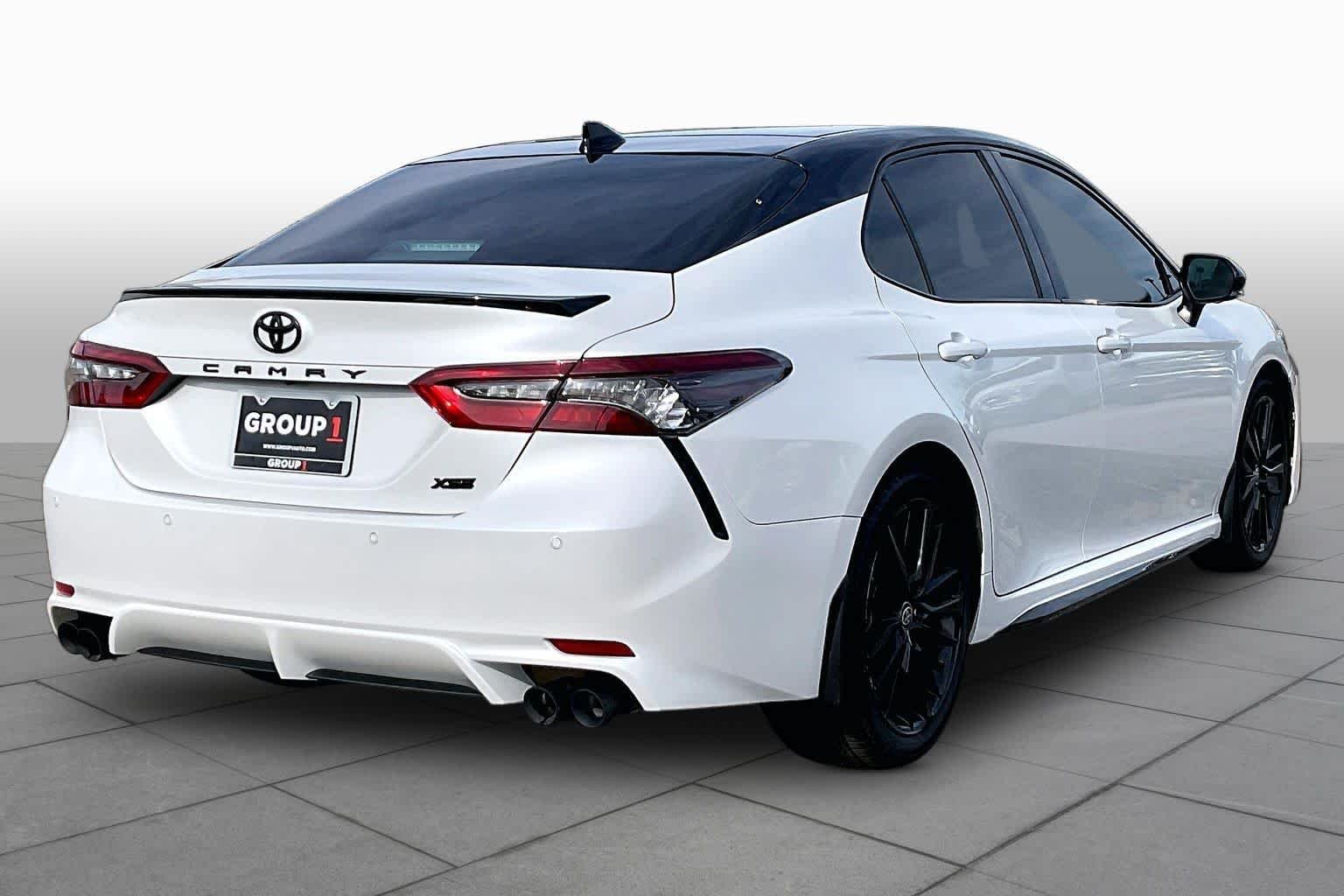 Used 2024 Wind Chill Pearl/Midnight Black Metallic Toyota XSE V6 image 12
