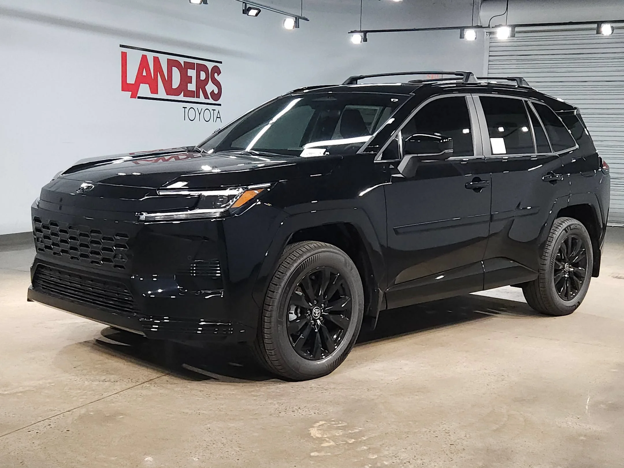 New 2026 Midnight Black Metallic Toyota SE image 3