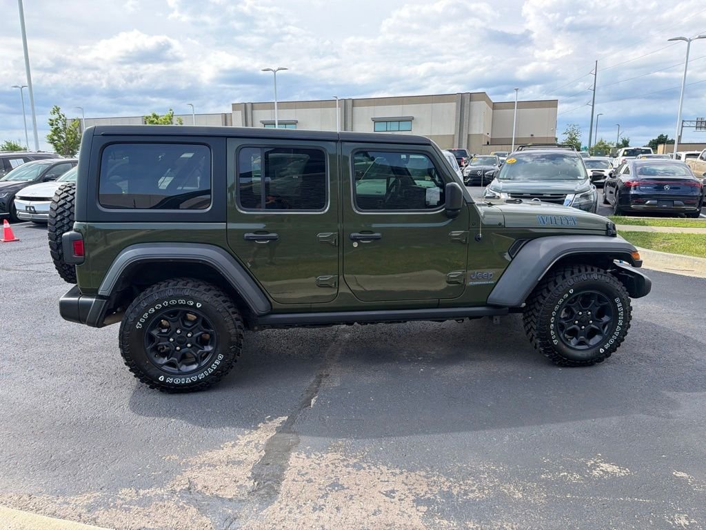 Used 2023 Green Jeep Willys 4xe image 8