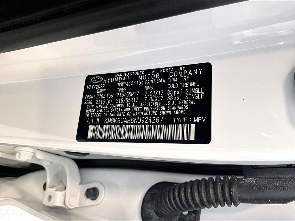Used 2022 White Hyundai SEL image 37