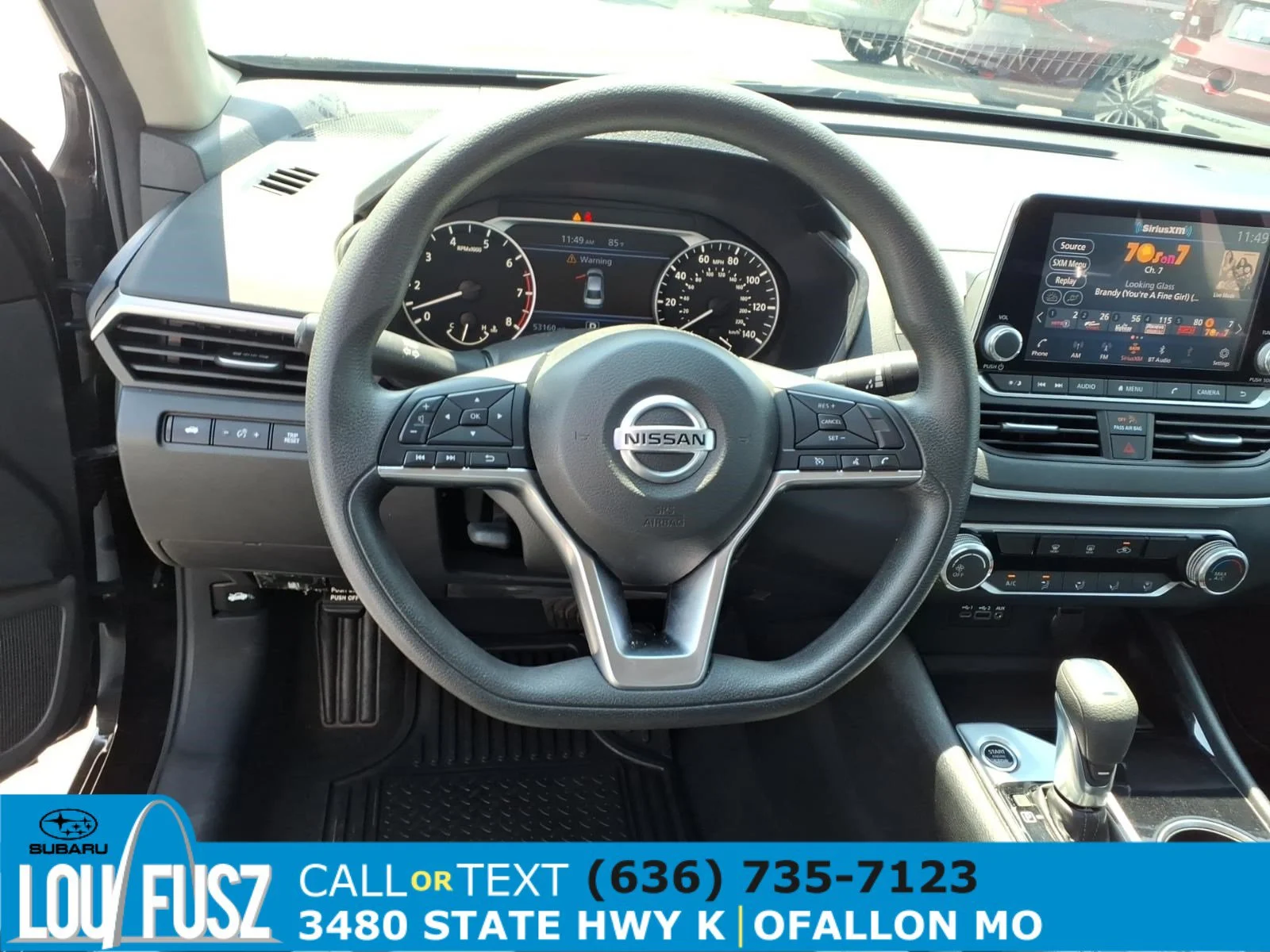 Used 2021 Super Black Nissan 2.5 SV image 7