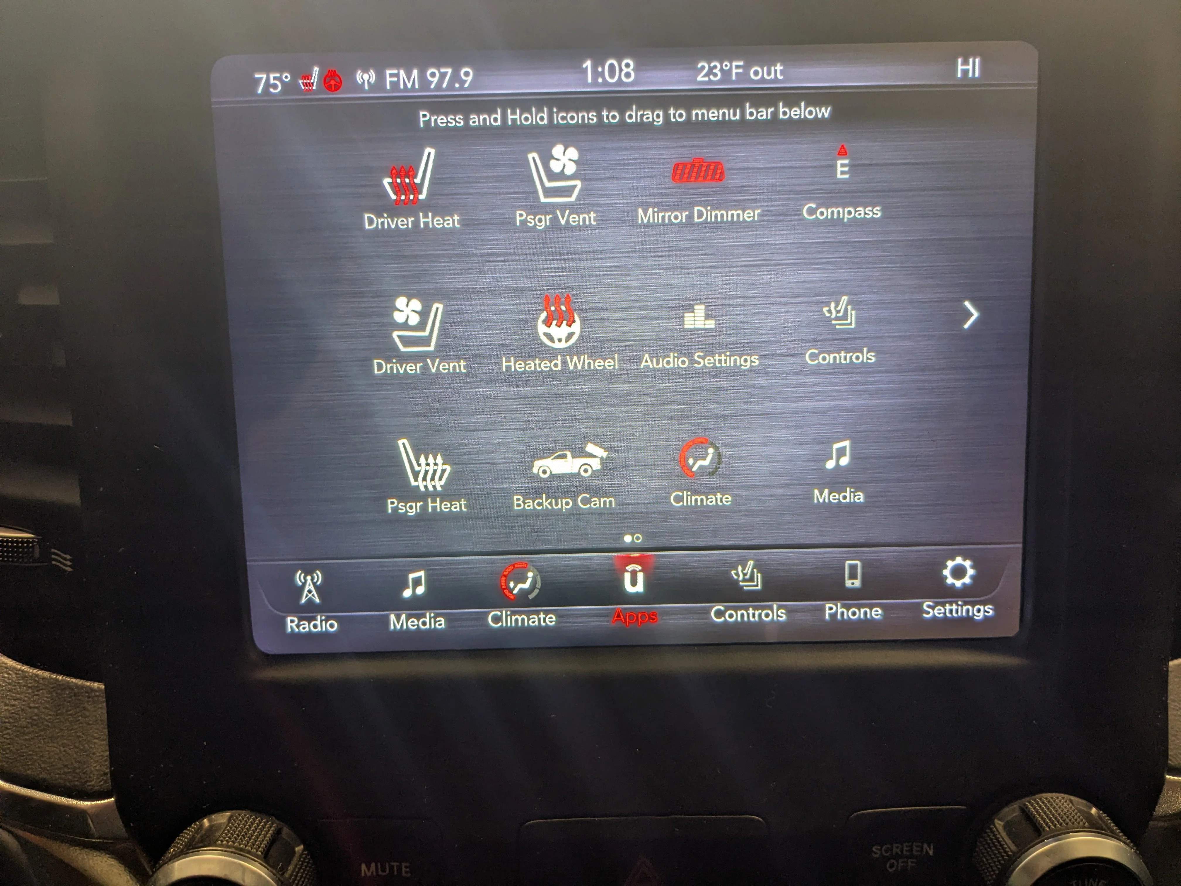 Used 2021 Bright White Clearcoat Ram Laramie image 29