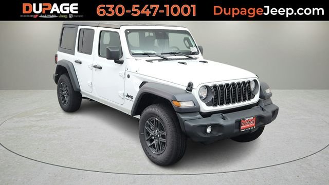 NEW 2025 JEEP WRANGLER 4-DOOR SPORT S